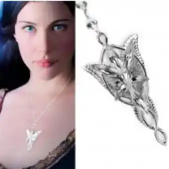 Bellisimo! collar arwen del amor eterno señor de los anillos