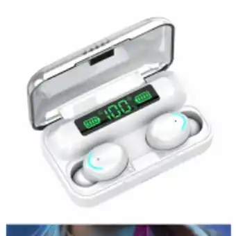 Audífonos inalámbricos f9 8d bluetooth 5.0 tws deportivos