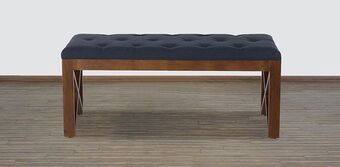 Muebles Dico Banca capitonada mika azul oferta
