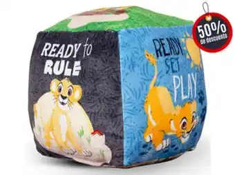 Cojín cubo baby disney simba