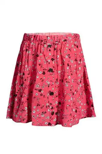 Falda floral para niña