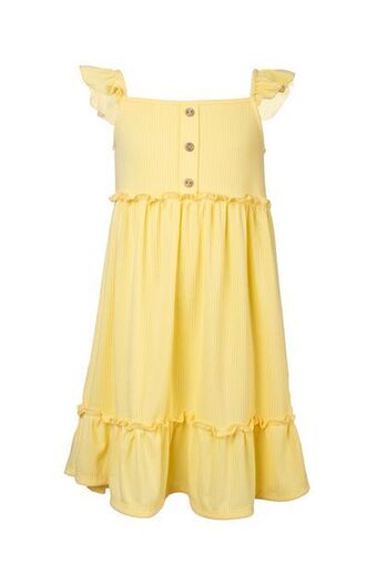 Santory Vestido con aletilla simulada para niña oferta