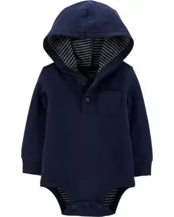 Carter's Pañalero tipo henley con capucha oshkosh b'gosh oferta