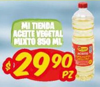Mi Tienda del Ahorro Mi Tienda Aceite Vegetal Mixto 850 ml oferta