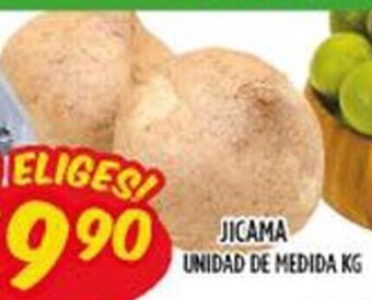 Jicama Unidad de Medida kg
