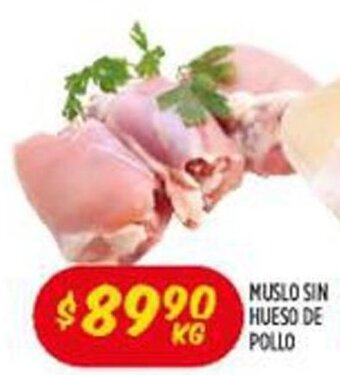 Mi Tienda del Ahorro Muslo Sin Hueso de Pollo oferta