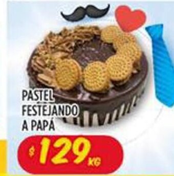 Mi Tienda del Ahorro Pastel Festejando a Papa oferta