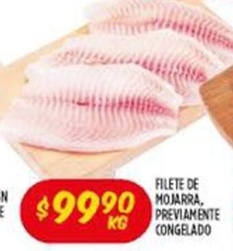Filete De Mojarra, Previamente Congelado