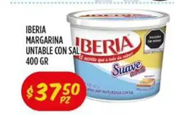 Iberia Margarina Untable Con Sal 400 gr