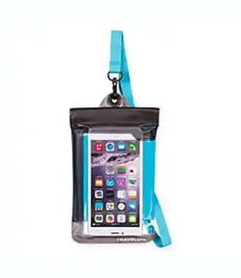 Bed Bath & Beyond Funda impermeable para celular travelon® color azul oferta
