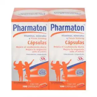 Sam's Club Multivitaminico pharmaton 2 pzas con 100 cápsulas oferta