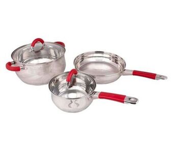 Bateria de cocina kuk 5 piezas cromado