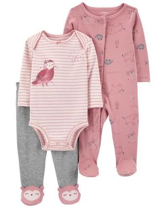 Carter's Conjunto de 3 piezas con mameluco carter's oferta
