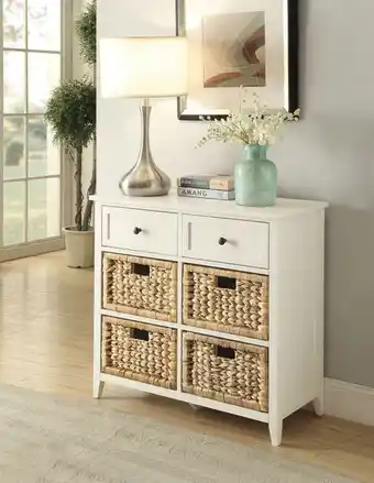 Muebles Dico Gabinete flavius madera blanco oferta