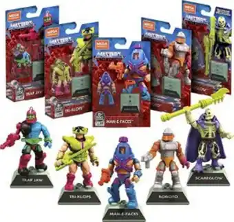Megaconstrux set 5 masters of the universe heroes