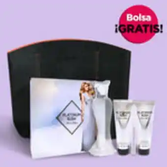 Waldos Set de perfume paris hilton platinum rush, 4 piezas + ¡bolsa halloween gratis! oferta