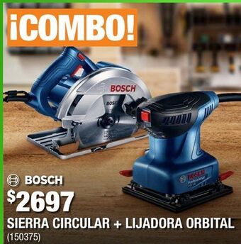 Sierra circular + lijadora orbital