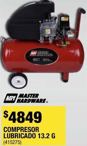 The Home Depot Compresor lubricado 13.2 galones 3.5 hp oferta