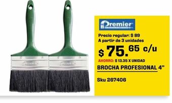 Sodimac Homecenter Brocha profesional 4" oferta