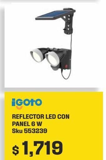 Sodimac Homecenter Ref led con panel re10 6w 70-600 lm oferta