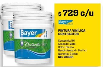 Base pintura vinílica contractor 19 l base blanca