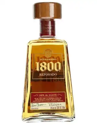 Tequila 1800 reposado reserva 750 ml