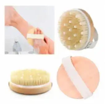 Cepillo corporal cerdas naturales exfoliante suave