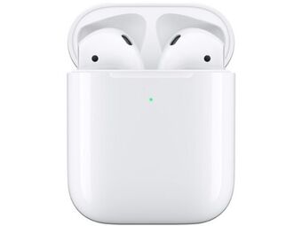 Audífonos apple airpods 2 con estuche de carga inalámbrica, bluetooth.