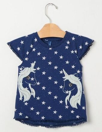Suburbia Playera weekend baby manga cap para niña oferta