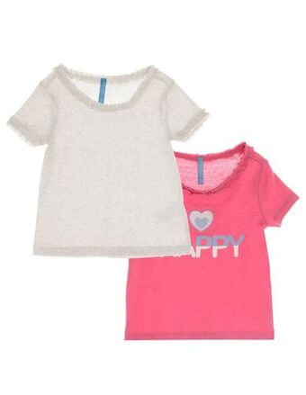 Suburbia Set de playeras weekend baby para bebé niña oferta