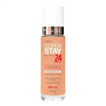 Base de maquillaje maybelline super stay 24 makeup true beige 30ml