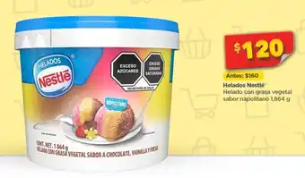 Bodega Aurrerá Nestlé Helado con Grasa Vegetal 1864g oferta