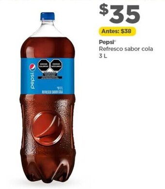 Bodega Aurrerá Pepsi Refresco Sabor Cola 3L oferta