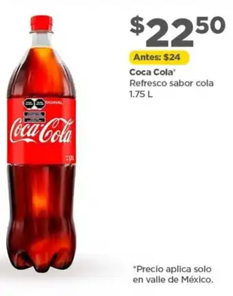 Bodega Aurrerá Coca Cola Refresco Sabor Cola 1.75L oferta