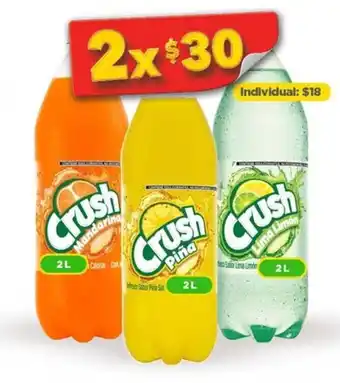 Crush Refresco Sabor Cola 2 x 2L