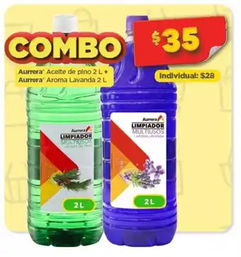 Bodega Aurrerá Combo Aurrera Aceite de Pino +Aroma Lavanda 2L oferta