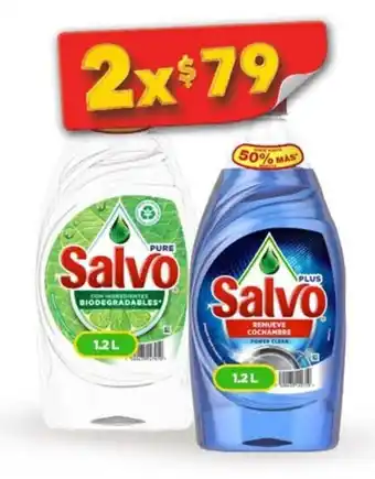 Bodega Aurrerá Salvo Pure | Plus 2 x 1.2L oferta