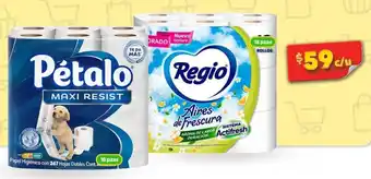 Bodega Aurrerá Pétalo | Regio Papel Higiénico 18 pzas oferta