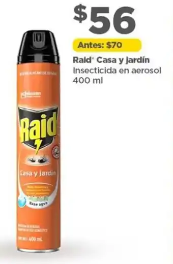Raid Casa y Jardin Insecticida en Aerosol 400ml