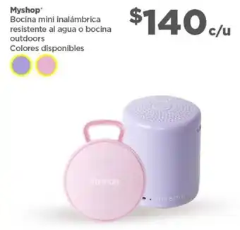 Bodega Aurrerá Myshop Bocina Mini oferta