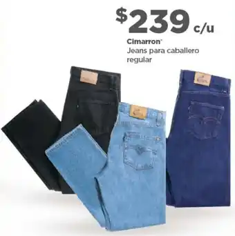 Bodega Aurrerá Cimarron Jeans para Caballero Regular oferta