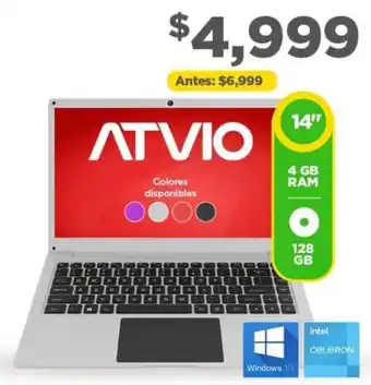 Bodega Aurrerá Atvio Laptop 14" oferta