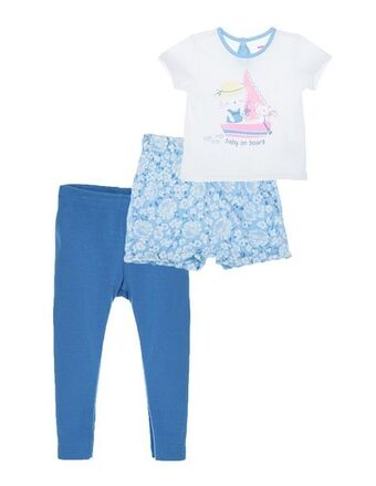 Suburbia Conjunto estampado gráfico baby creysi de algodón para bebé niña oferta