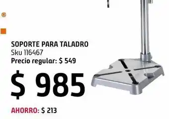 Sodimac Homecenter Soporte para taladro ds080 bauker oferta
