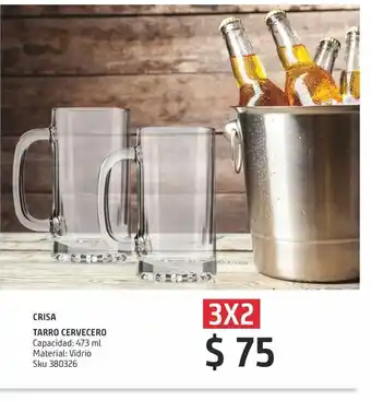 Sodimac Homecenter Tarro cervecero oferta