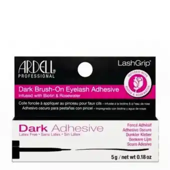 Adhesivo oscuro para pestañas con pincel con biotin & rosewater, ardell