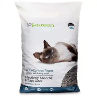 Sophresh pellet de papel no aglutinante con bicarbonato y aroma fresco para gato, 11.3 kg