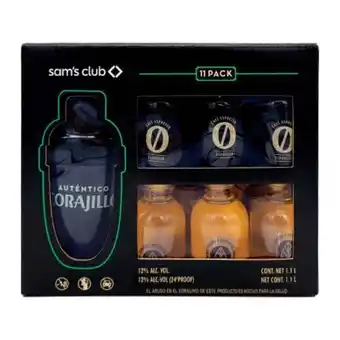 Sam's Club Bebida preparada autentico corajillo 11 pack oferta
