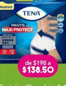 Farmacia San Pablo Tena pants maxi ch/m bol c/10pz oferta