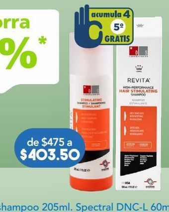 Revita shampoo btl c/205ml.